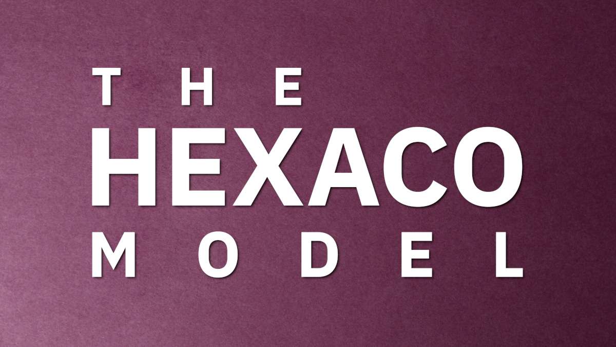 What is the HEXACO model?